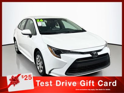 Used 2026 Toyota Corolla LE