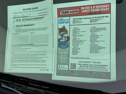 Certified 2023 Dodge Challenger GT w/ Plus Package AWD/4WD image 15