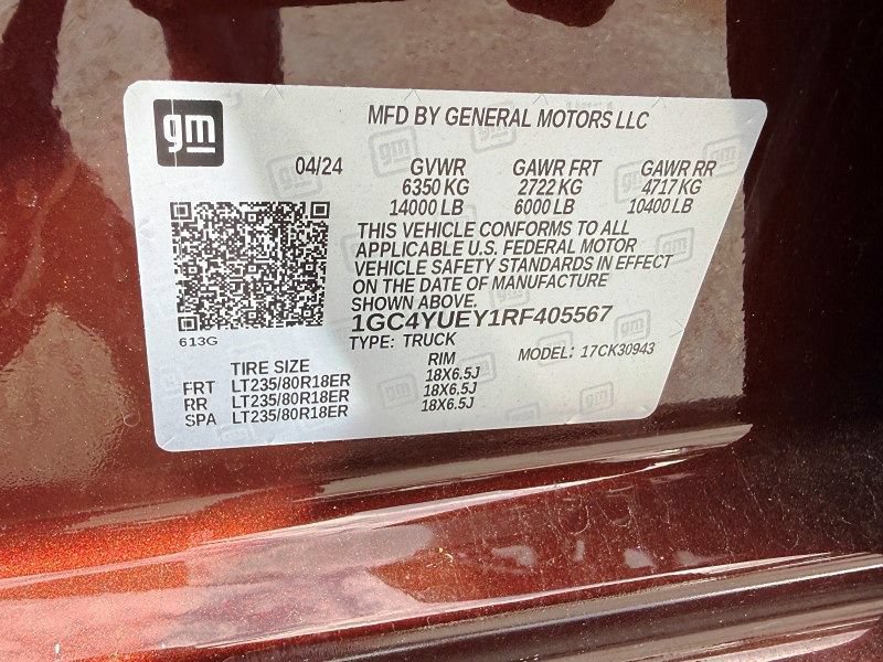 Used 2024 Chevrolet Silverado 3500 LTZ w/ LTZ Plus Package AWD/4WD image 41