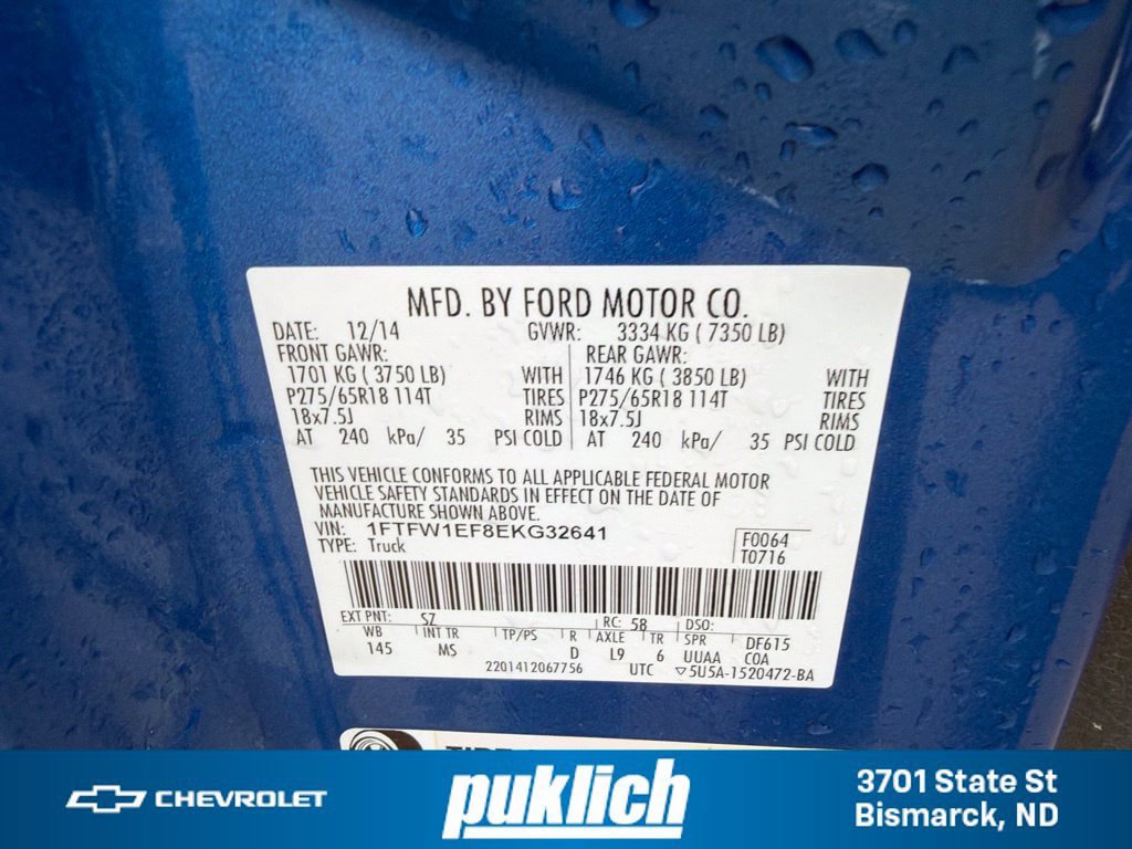 Used 2014 Ford F150 XLT w/ Equipment Group 302A Luxury AWD/4WD image 29