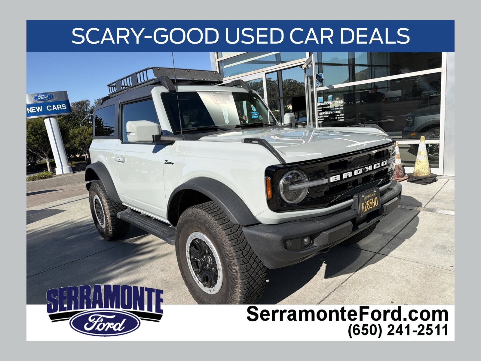 Used 2023 Ford Bronco Outer Banks w/ Sasquatch Package AWD/4WD image 1