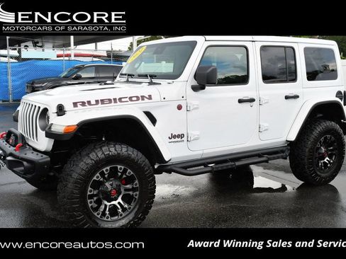 Used 2021 Jeep Wrangler Unlimited Rubicon w/ Steel Bumper Group AWD/4WD image 1