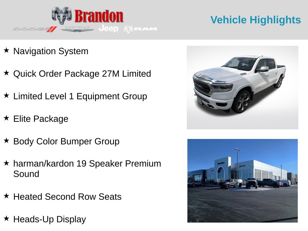 Used 2024 RAM 1500 Limited AWD/4WD image 2