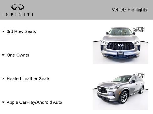 Certified 2023 INFINITI QX60 Luxe w/ Cargo Package FWD image 3