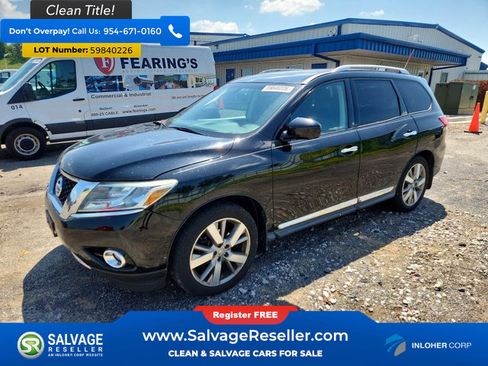 Used 2014 Nissan Pathfinder Platinum w/ Platinum Premium Package AWD/4WD image 1