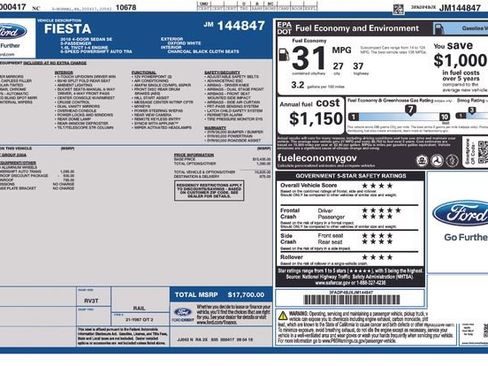 Used 2018 Ford Fiesta SE image 15