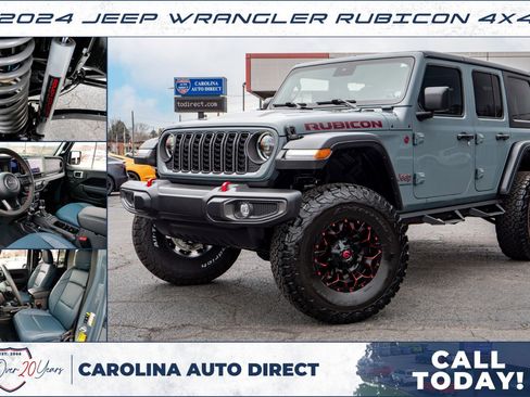 Used 2024 Jeep Wrangler Unlimited Rubicon w/ Safety Group image 1