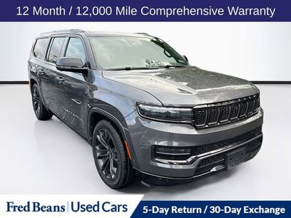 Used 2024 Jeep Grand Wagoneer L Series II w/ Quick Order Packagew 28T
