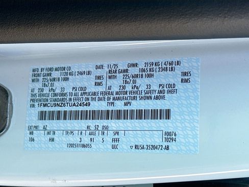 New 2026 Ford Escape ST-Line Select image 36