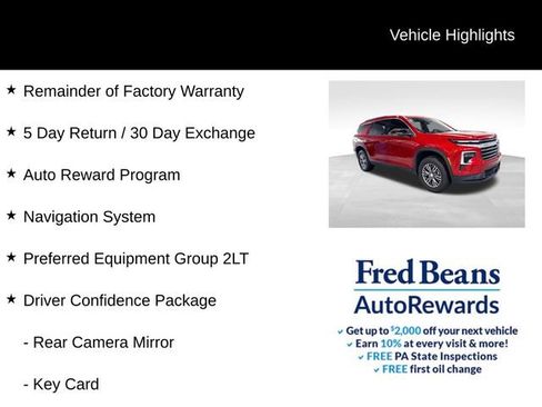 Used 2026 Chevrolet Traverse LT w/ Driver Confidence Package AWD/4WD image 5