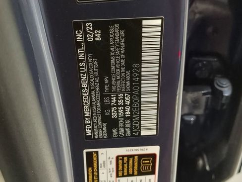 Used 2023 Mercedes-Benz EQS 450+ 4MATIC SUV image 16