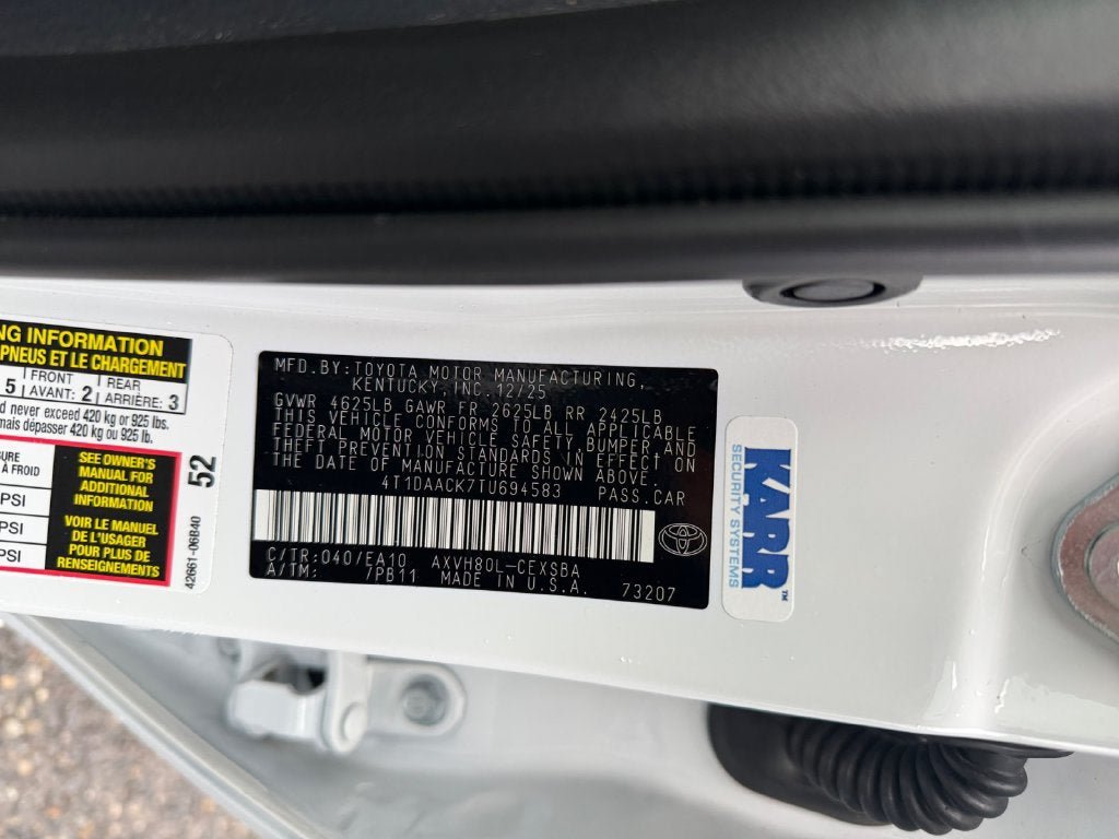 Used 2026 Toyota Camry SE FWD image 37