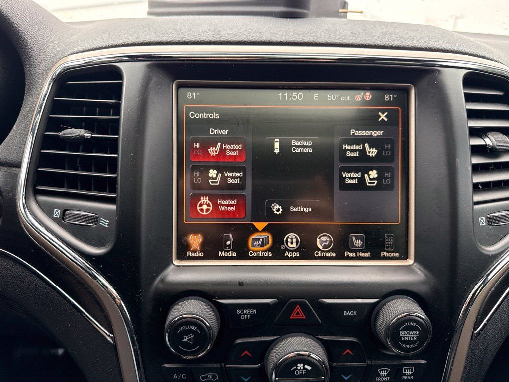 Used 2017 Jeep Grand Cherokee Limited w/ Luxury Group II AWD/4WD image 15