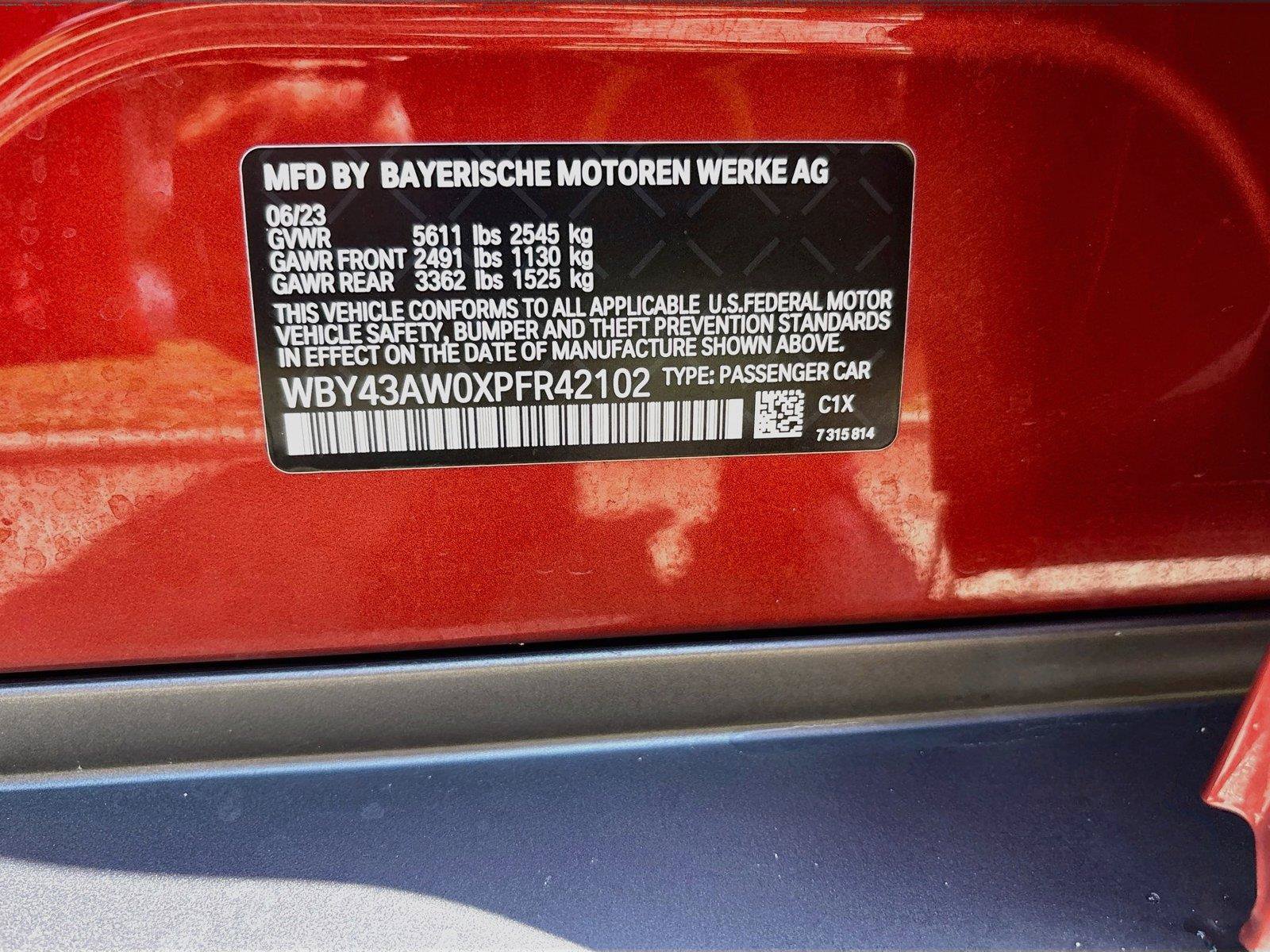 Used 2023 BMW i4 eDrive35 w/ Premium Package RWD image 21