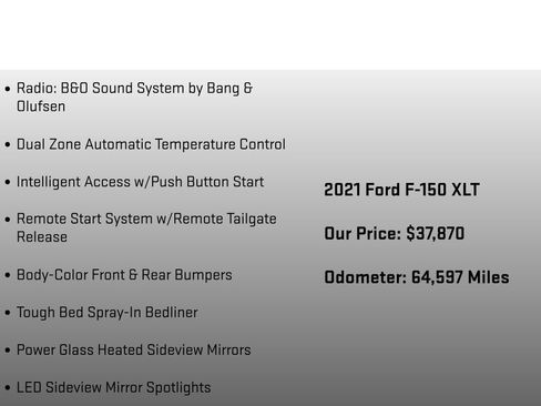 Used 2021 Ford F150 XLT w/ Equipment Group 302A High AWD/4WD image 28