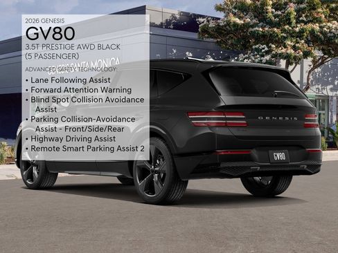 New 2026 Genesis GV80 3.5T Prestige AWD/4WD image 36