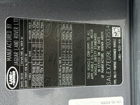 Used 2020 Land Rover Defender 110 X AWD/4WD image 37