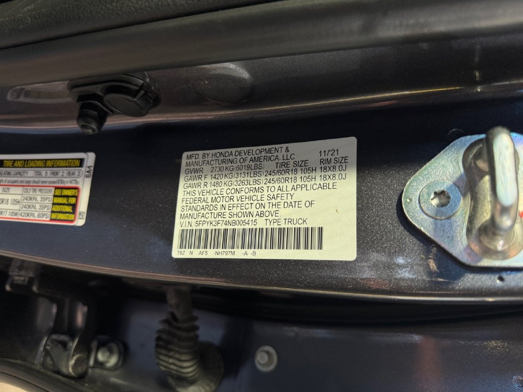 Used 2022 Honda Ridgeline RTL-E image 31