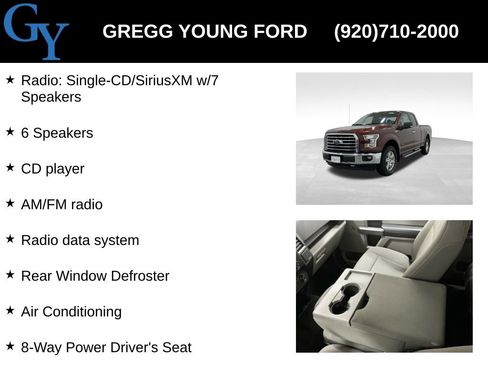 Used 2017 Ford F150 XLT w/ Equipment Group 301A Mid image 25