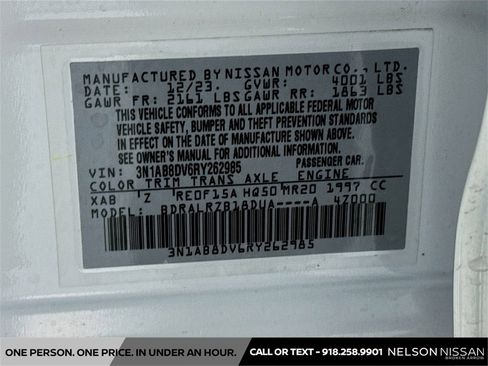 Certified 2024 Nissan Sentra SR image 30