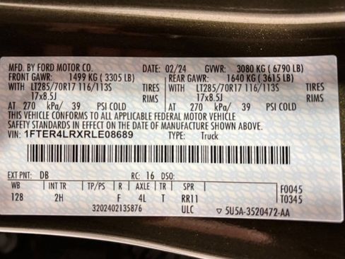 Used 2024 Ford Ranger Raptor AWD/4WD image 11