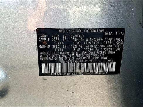 Used 2024 Subaru Outback Premium AWD/4WD image 17