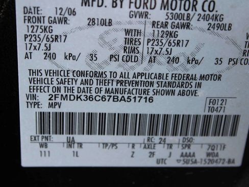 Used 2007 Ford Edge SE FWD image 9