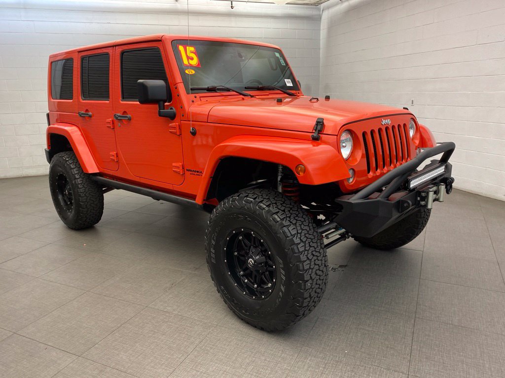 Used 2015 Jeep Wrangler Unlimited Sport w/ Quick Order Package 24S AWD/4WD image 3