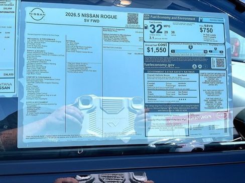 New 2026 Nissan Rogue SV FWD image 12