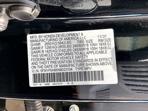 Used 2022 Honda Pilot TrailSport image 35