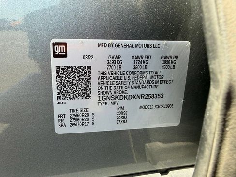 Used 2022 Chevrolet Suburban Z71 AWD/4WD image 10