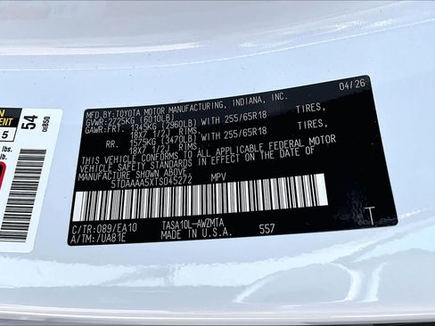 New 2026 Toyota Grand Highlander FWD image 21
