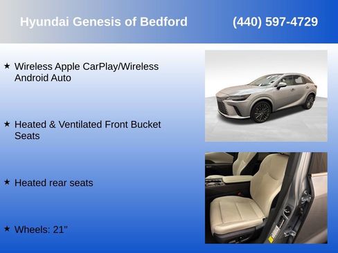 Used 2024 Lexus RX 350 AWD w/ Convenience Package image 21
