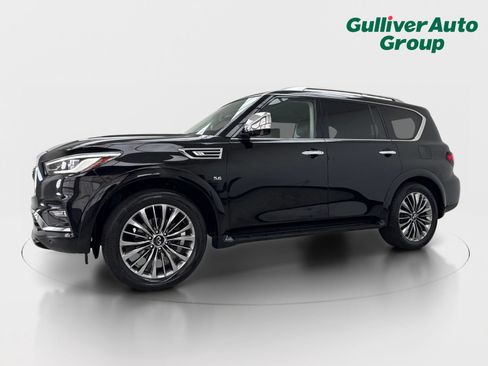 Used 2019 INFINITI QX80 Luxe w/ 22" Wheel Package RWD image 2