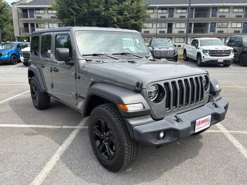 Used 2021 Jeep Wrangler Unlimited Sport AWD/4WD image 2