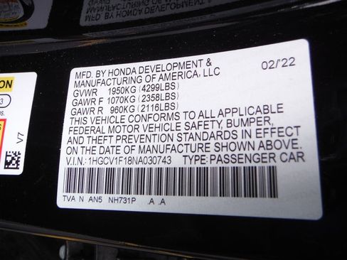 Used 2022 Honda Accord LX image 29
