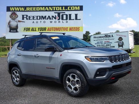 Certified 2022 Jeep Compass Trailhawk w/ Trailhawk Elite Group AWD/4WD image 1
