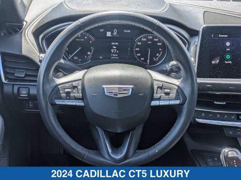 Used 2024 Cadillac CT5 Luxury w/ Sun And Sound Package AWD/4WD image 16