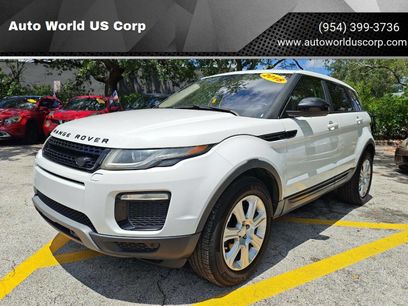 Used 2018 Land Rover Range Rover Evoque SE