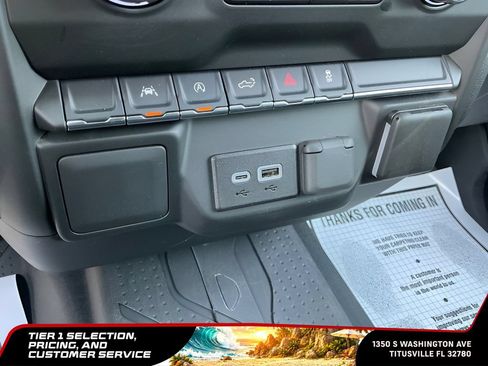 Used 2024 Chevrolet Silverado 1500 Custom w/ LPO, Dark Essentials Package AWD/4WD image 34