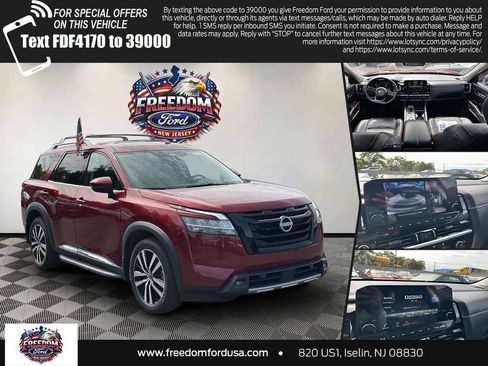 Used 2023 Nissan Pathfinder Platinum w/ Lighting Package (N93) AWD/4WD image 1