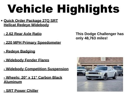 Used 2020 Dodge Challenger SRT Hellcat Redeye image 53