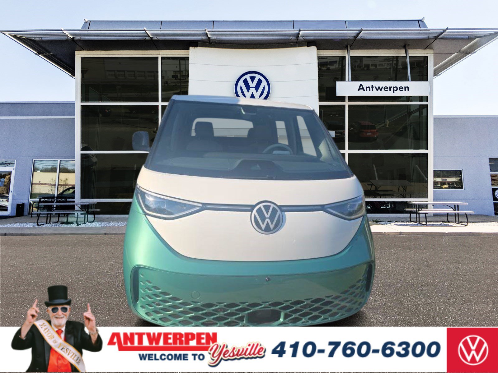 Used 2025 Volkswagen ID. Buzz 1st Edition AWD/4WD image 1