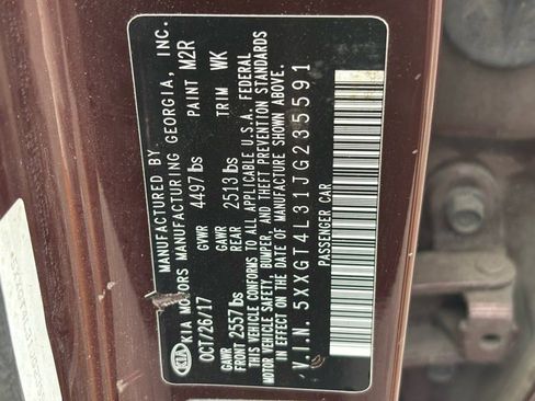 Used 2018 Kia Optima LX image 20