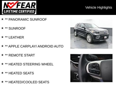 Used 2023 Ford Explorer Limited w/ Limited Technology Package AWD/4WD image 2