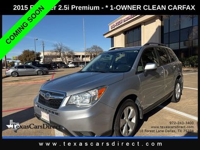 Used 2015 Subaru Forester 2.5i Premium