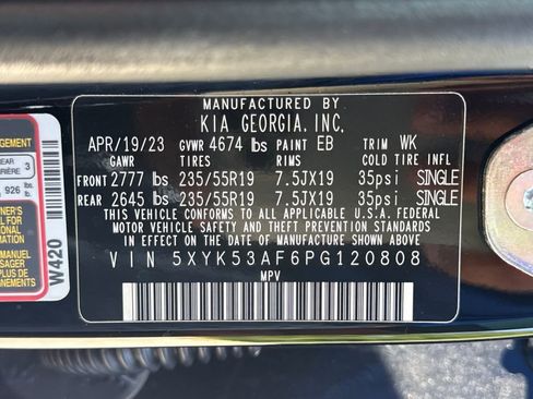Used 2023 Kia Sportage SX FWD image 37