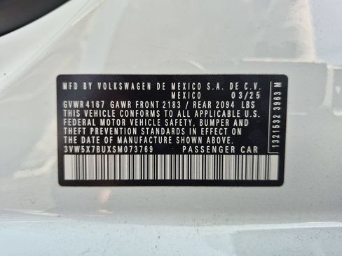 Used 2025 Volkswagen Jetta S FWD image 36