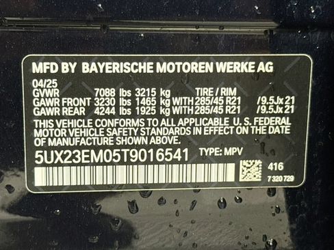 Used 2026 BMW X7 xDrive40i AWD/4WD image 33