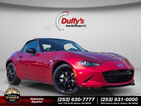Used 2021 MAZDA MX-5 Miata Club RWD image 1